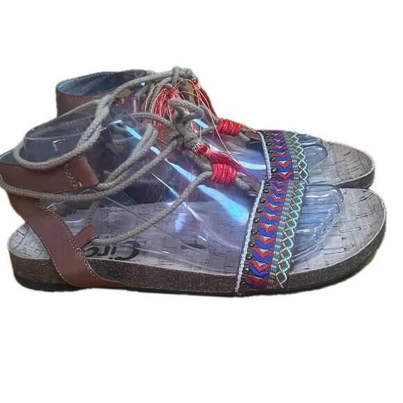 Circus Sam Edelman Kerri Tassel Gladiator Sandals Size 8 - Picture 2 of 10